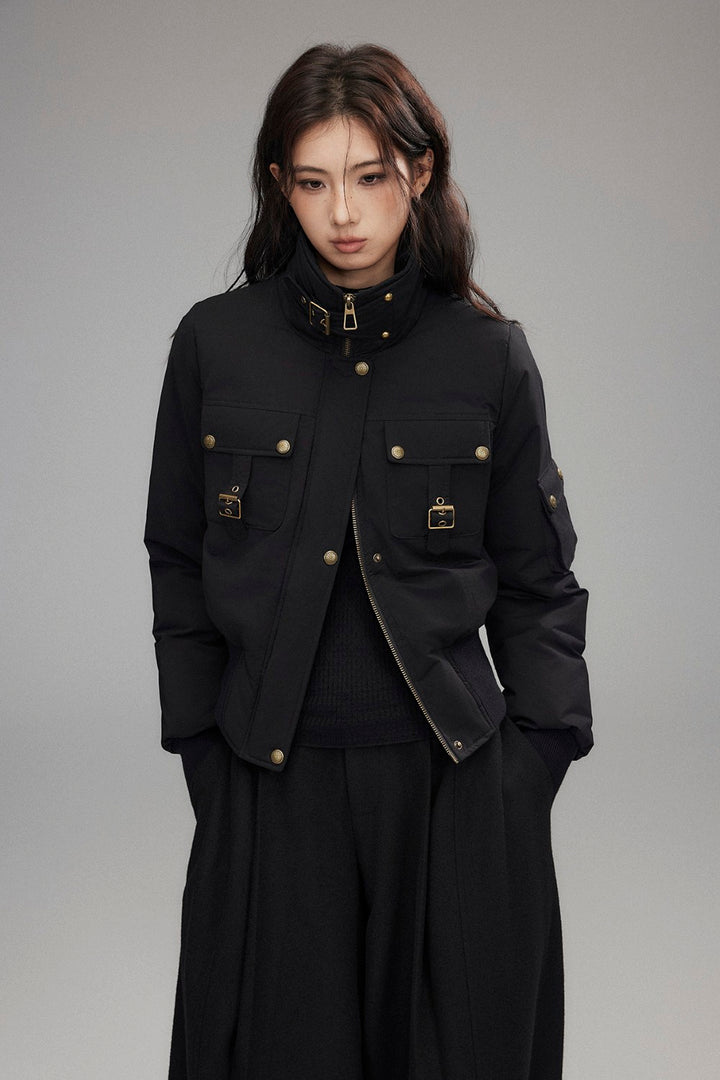 Aria Cinched Puffer Jacket