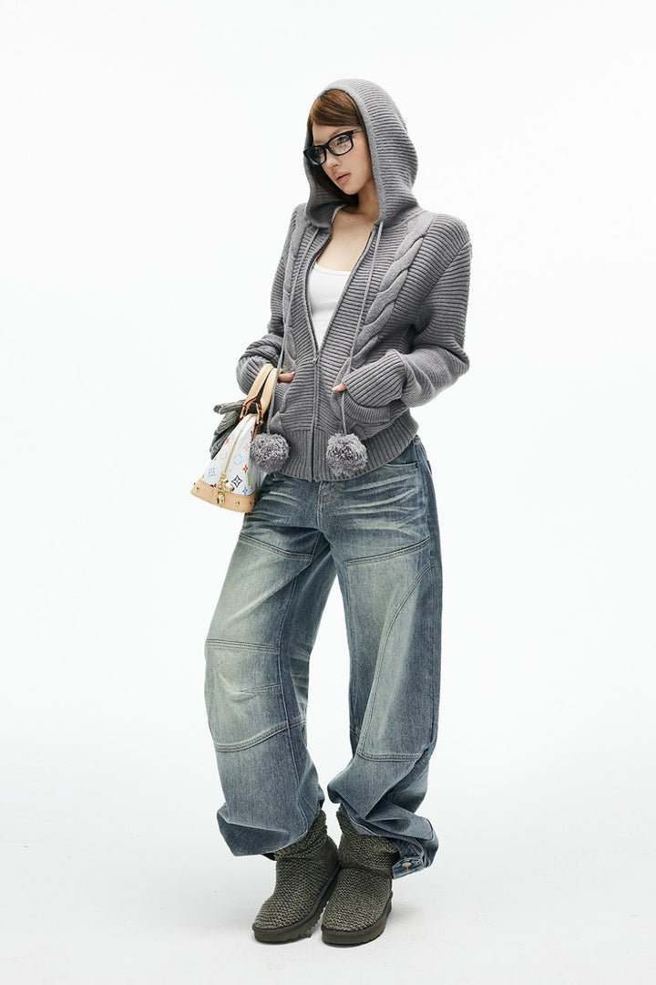 Mona Curved Panel Jeans