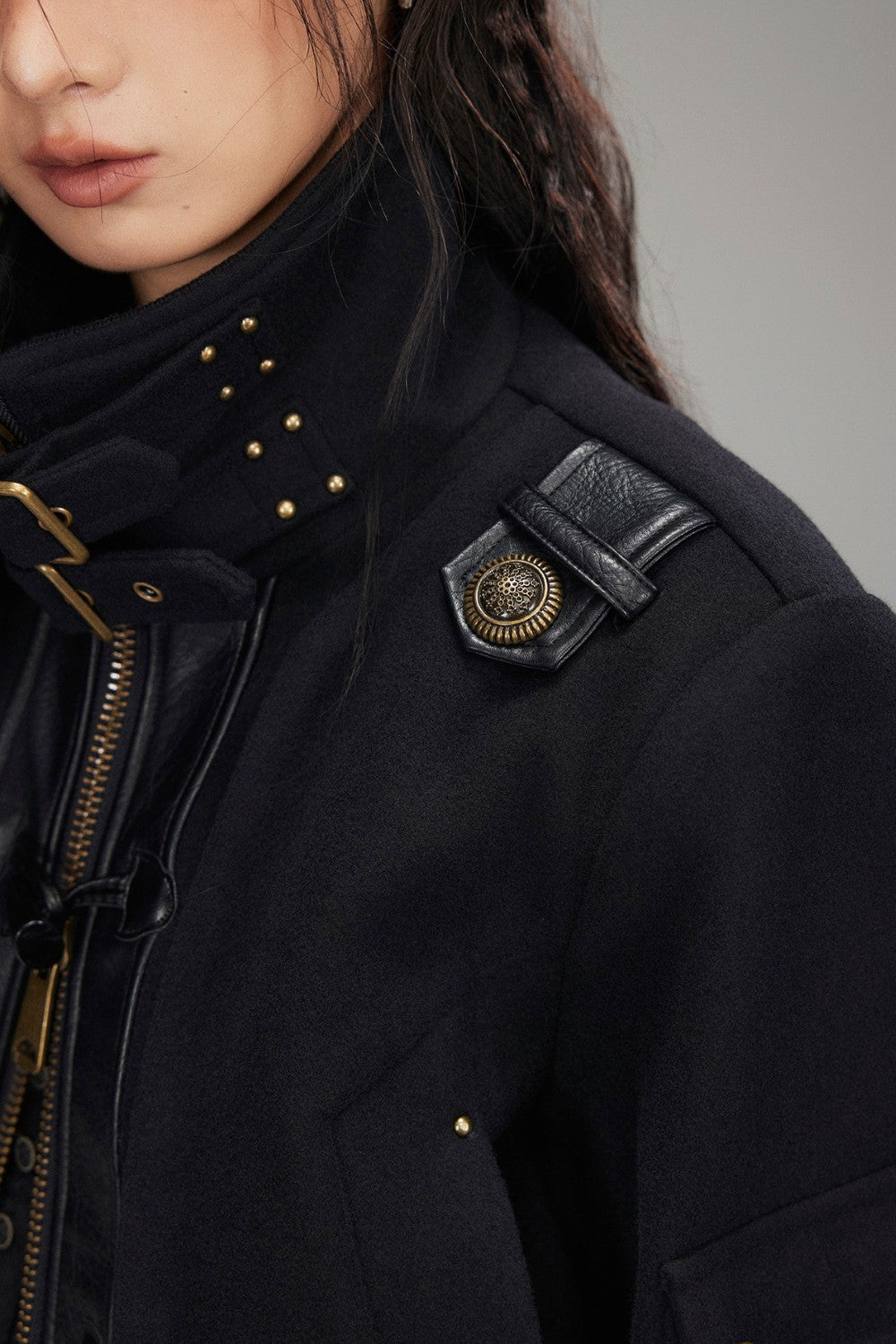 Sienna Buckle Collar Jacket