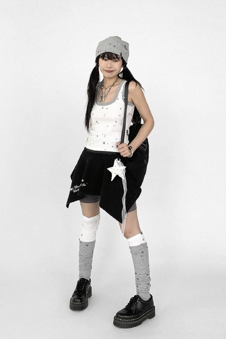 Star Print Leg Sleeves