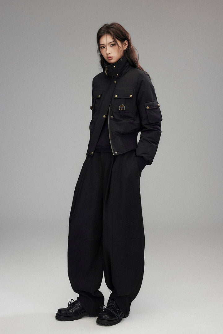 Aria Cinched Puffer Jacket