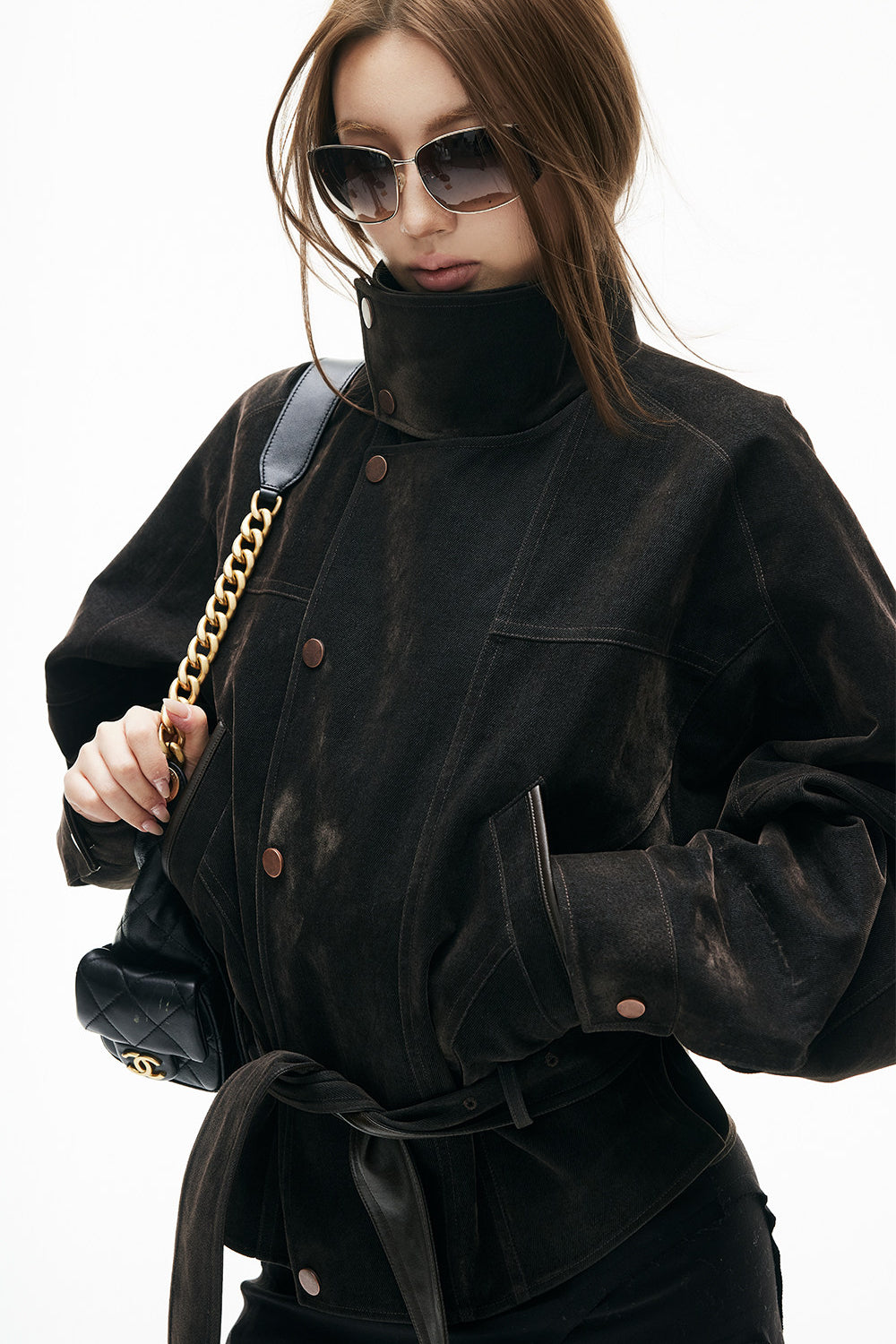 Nina Retro Belted Jacket