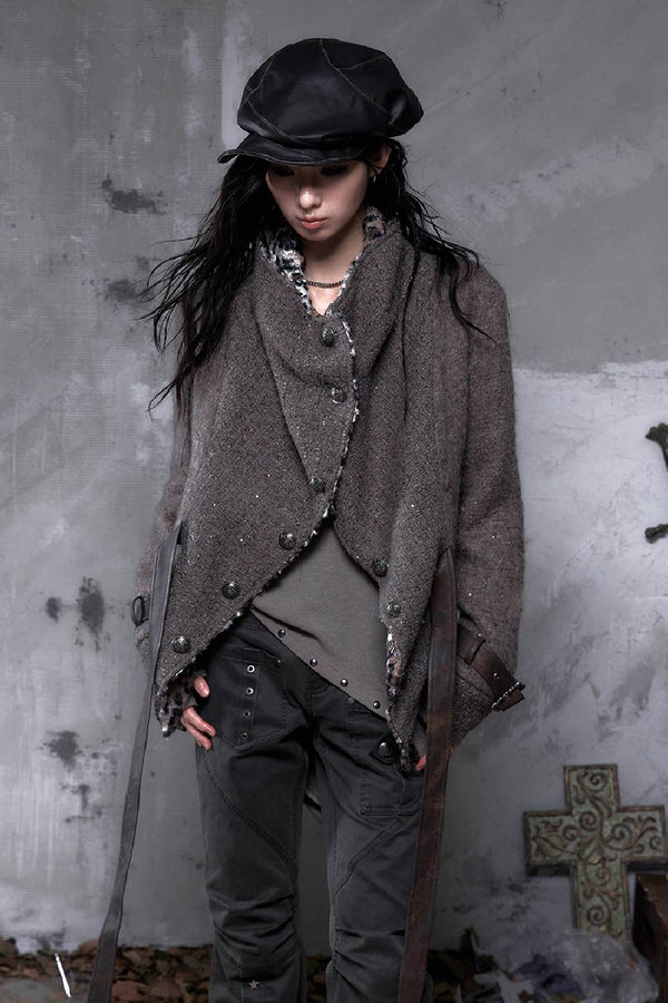 Dual-Wear Leopard Jacket