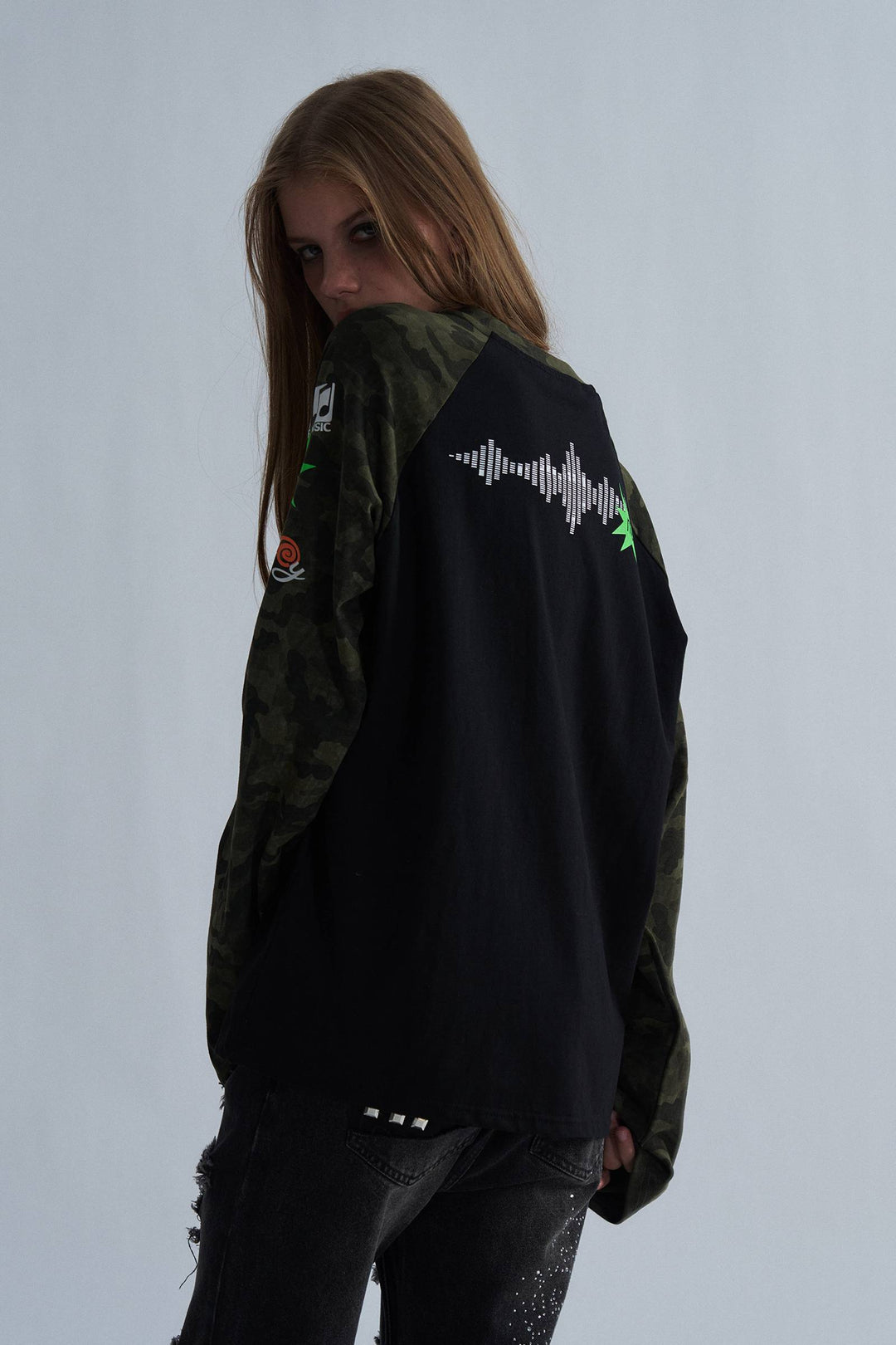 No Signal Camo Longsleeve