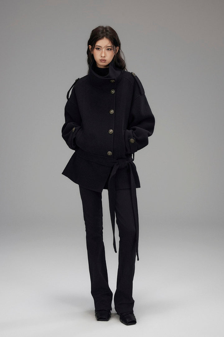 Clara Wool Belted Jacket