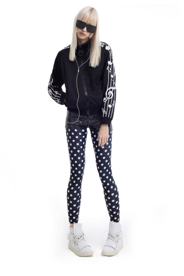 Music Note Zip Jacket
