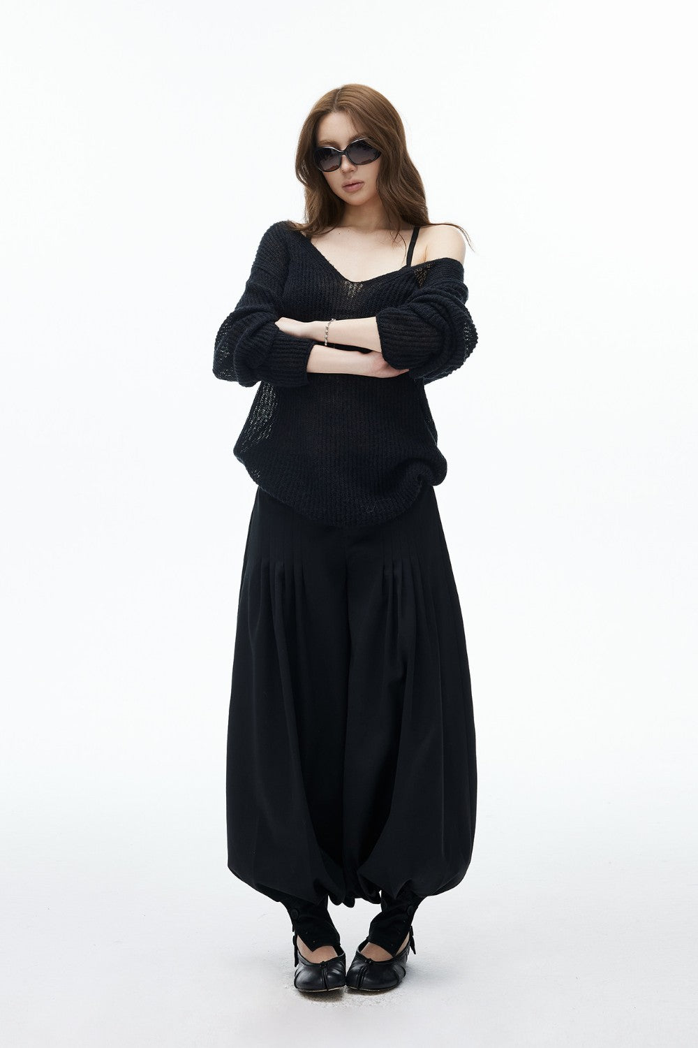 Arlo Pleated Lantern Pants