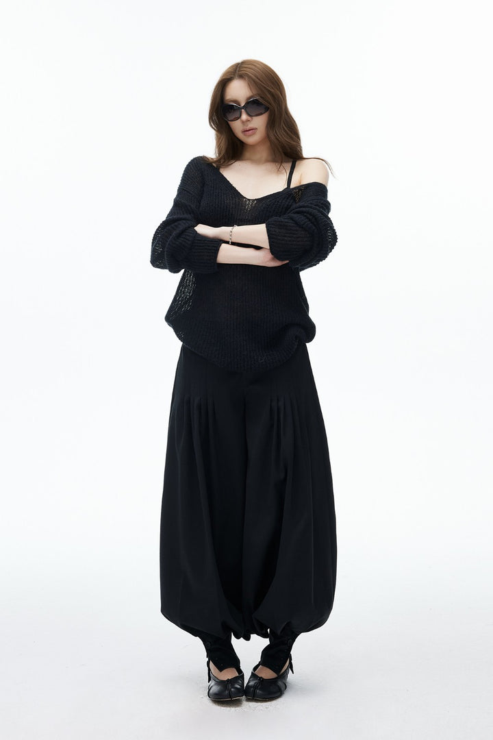 Arlo Pleated Lantern Pants