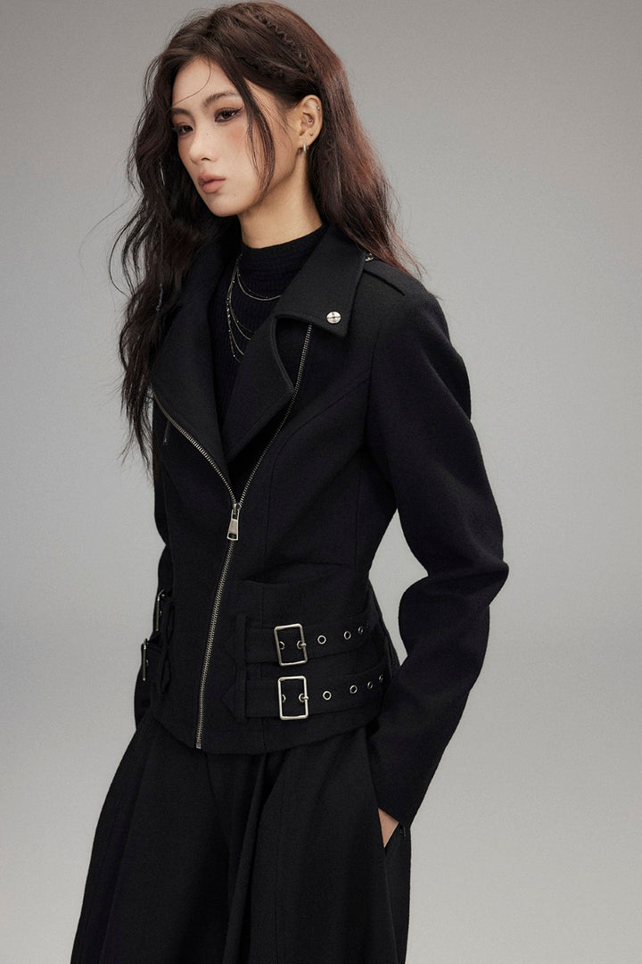 Kira Asymmetric Zip Jacket
