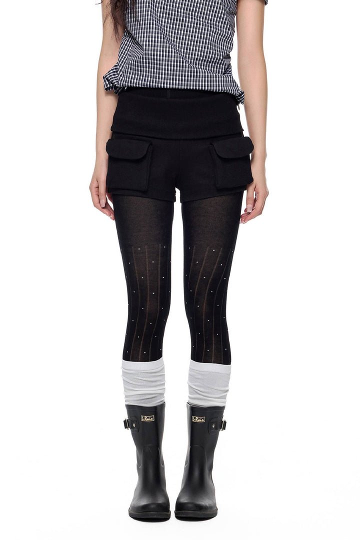 Low Rise Pocket Shorts