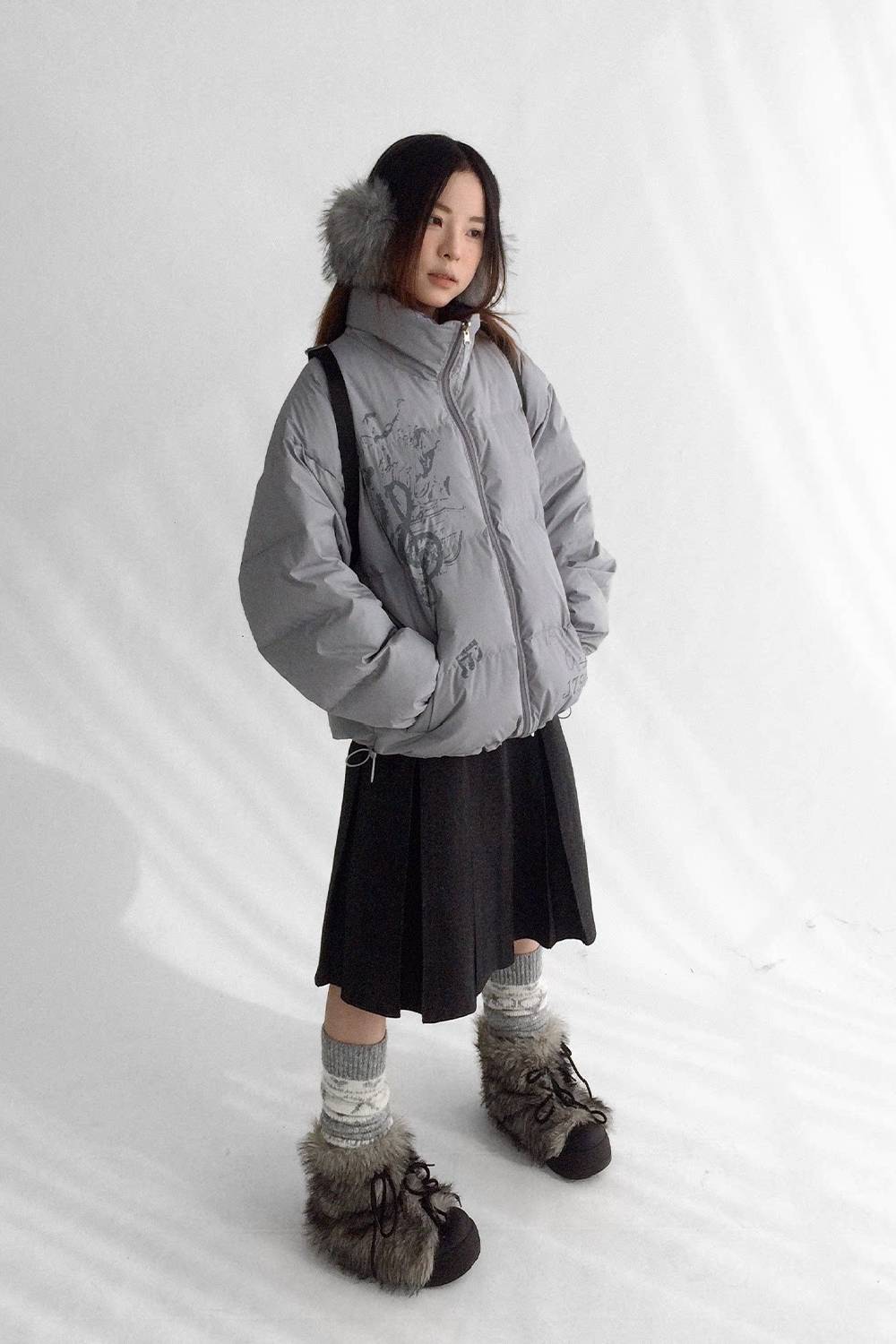 Reversible Down Puffer Jacket