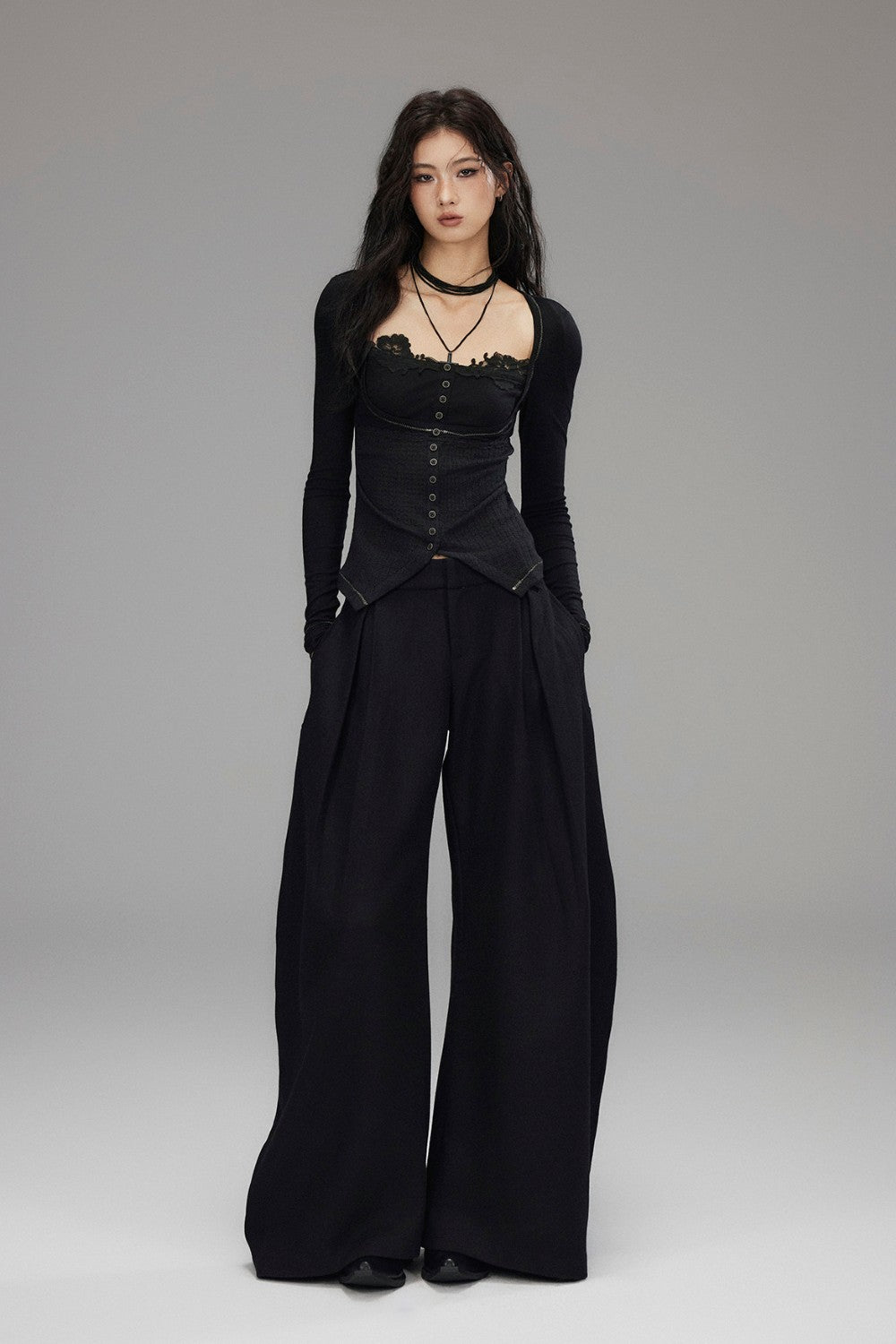 Mila Wide Tailored Trousers