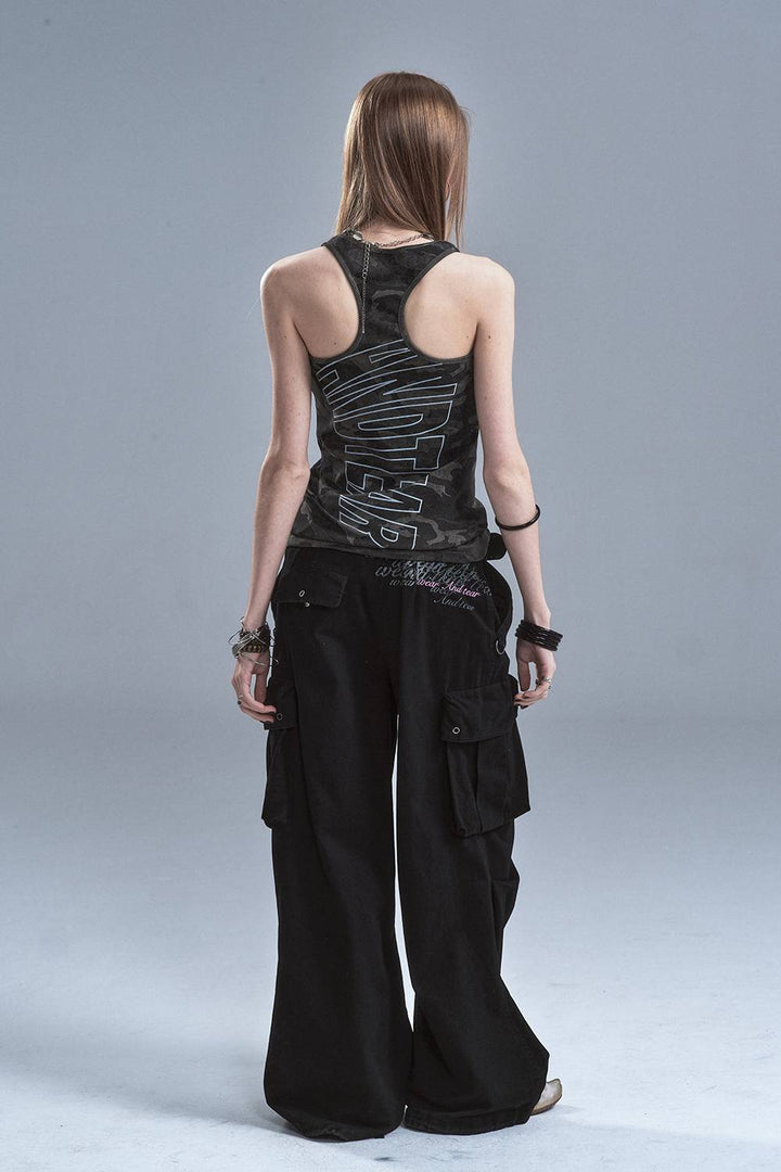 Fitted Camo Layering Tank
