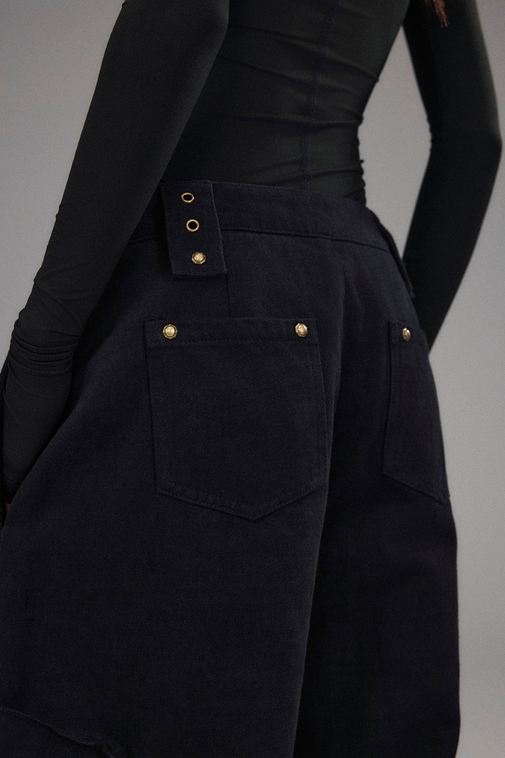 Maya Studded Cargo Jeans