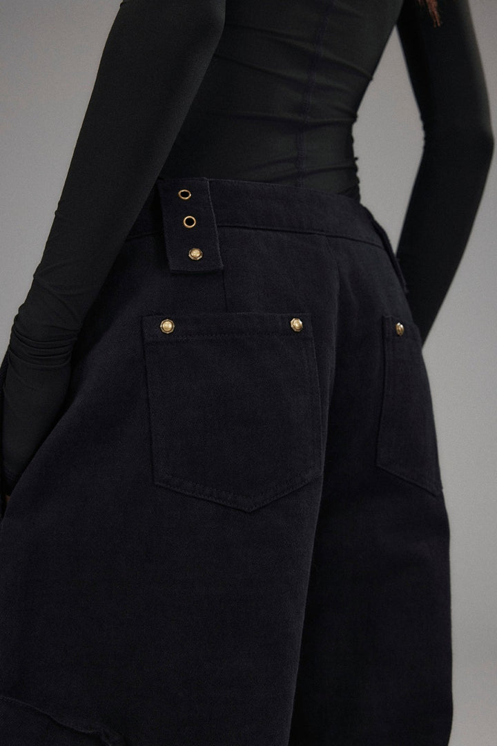 Maya Studded Cargo Jeans