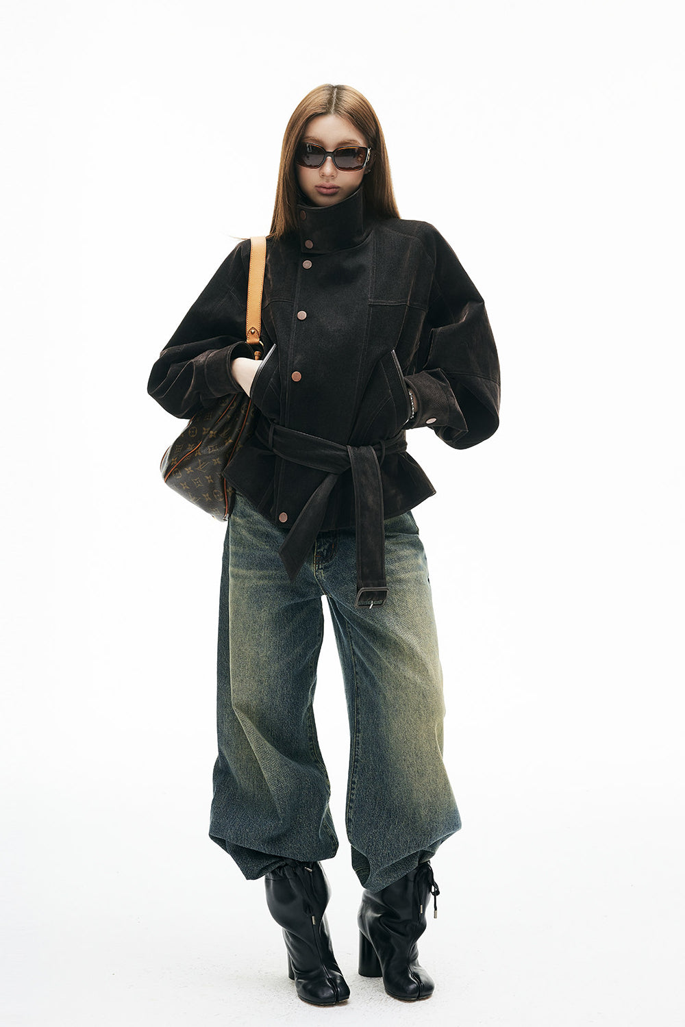 Nina Retro Belted Jacket