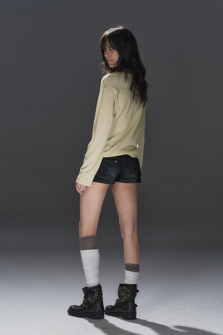 Elara Vintage Script Shirt