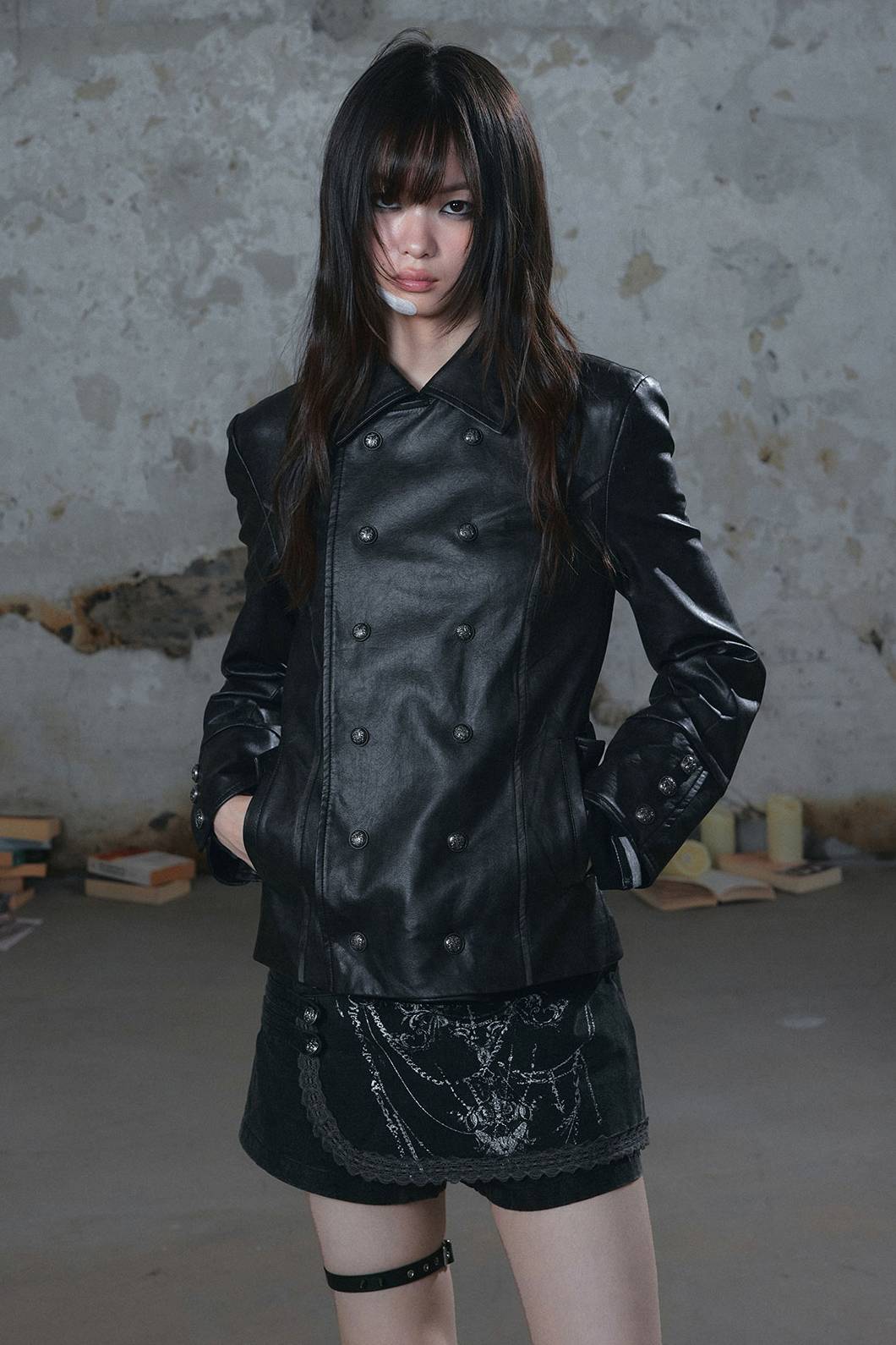Cape Detail Jacket