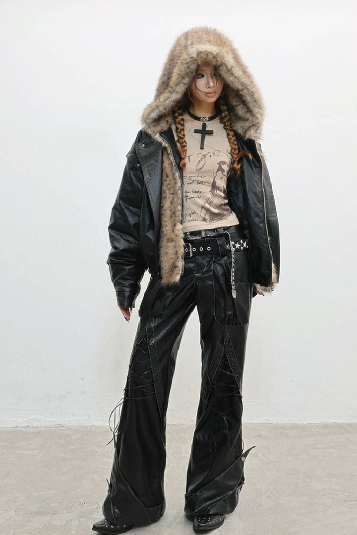 Cozy Fur Trim Jacket