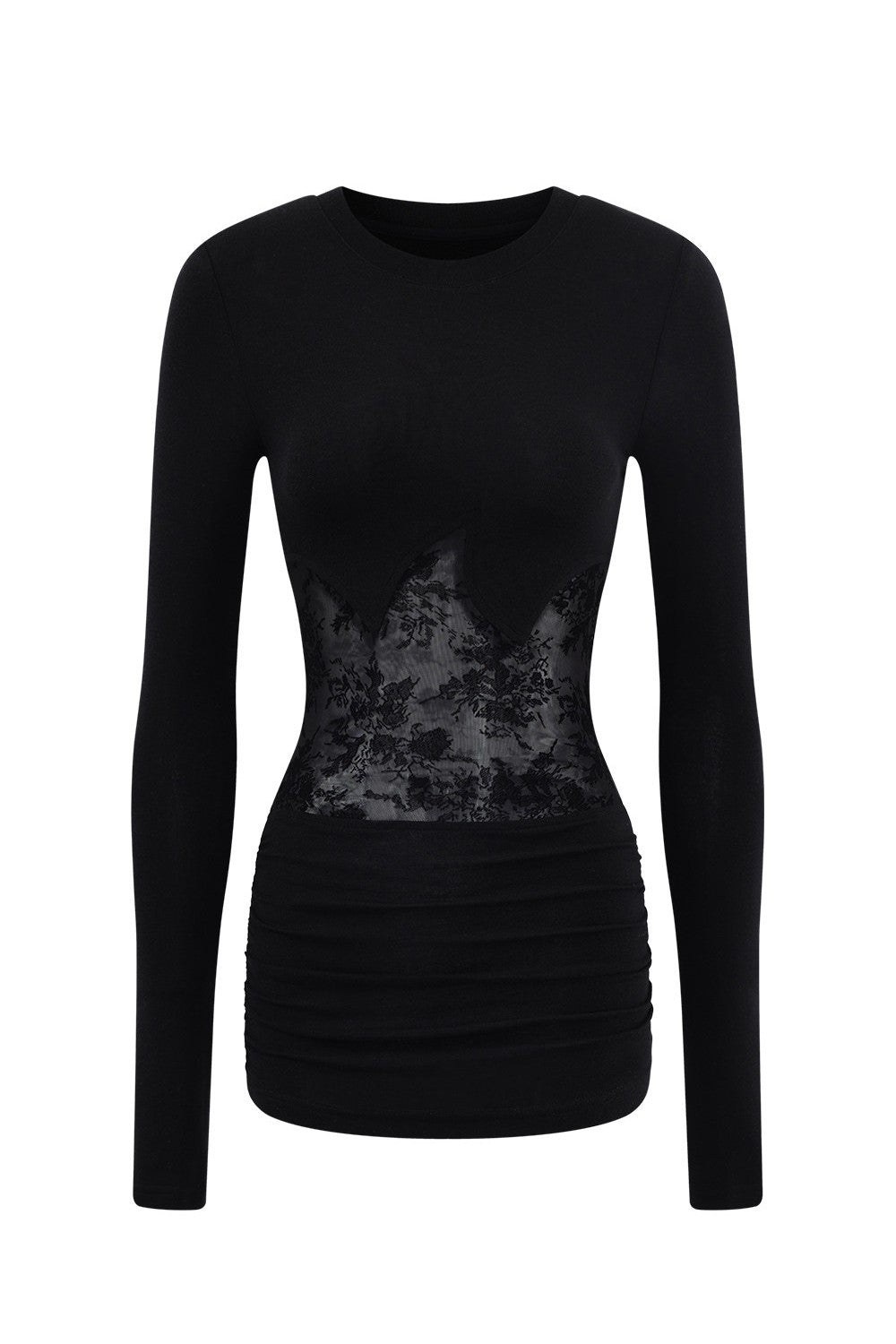 Gia Lace Panel Longsleeve