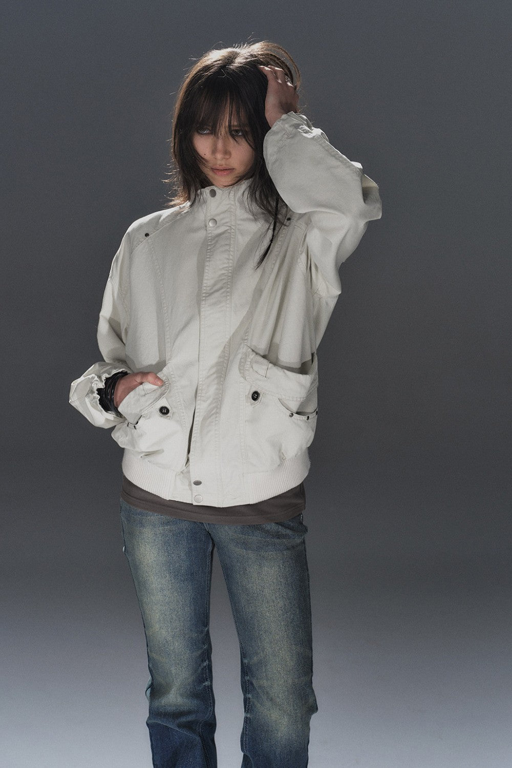 Mara Stud Utility Jacket