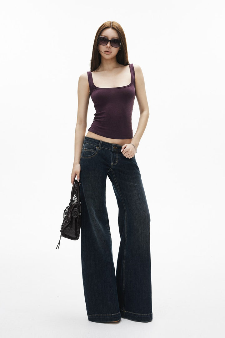 Vera Midnight Low-Rise Jeans