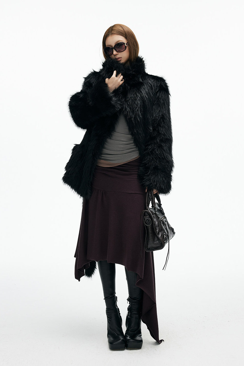 Nadia Faux Fur Coat