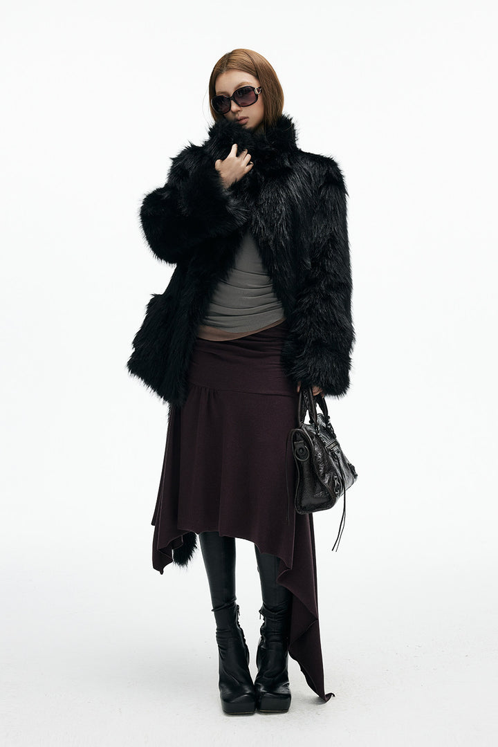 Nadia Faux Fur Coat