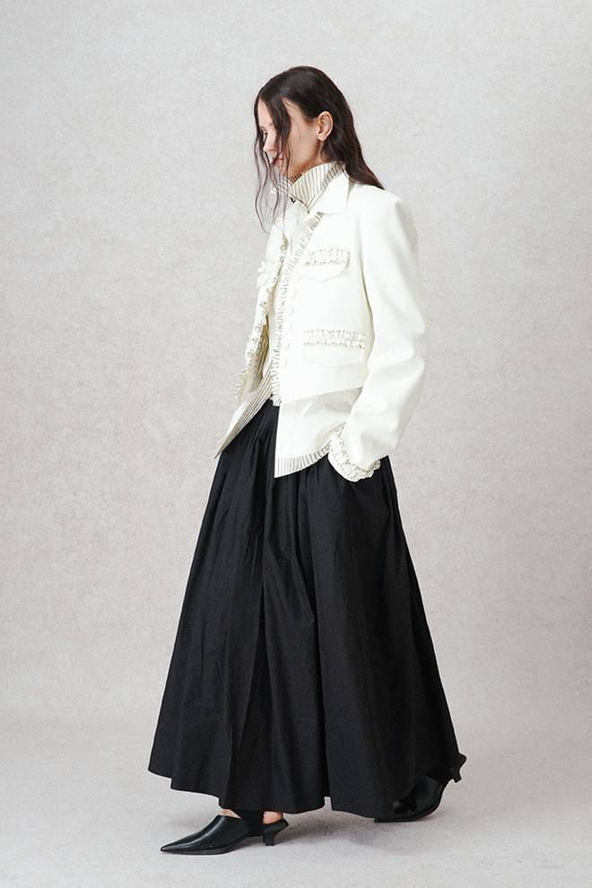 Double Collar Panel Shirt