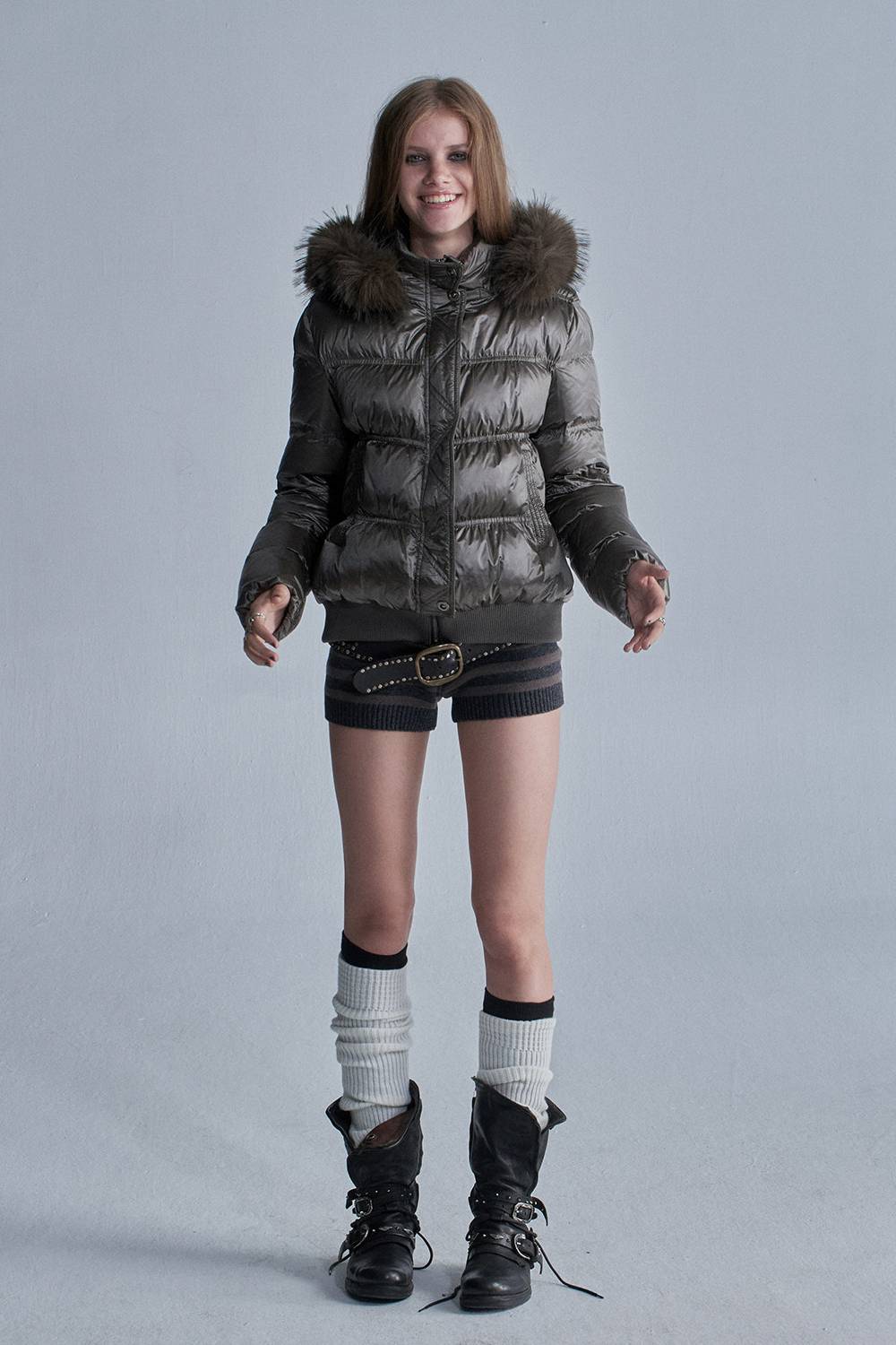 Fur Hood Puffer Jacket