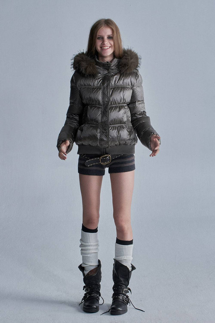 Fur Hood Puffer Jacket