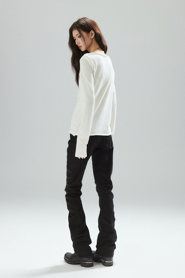 Vena Cross Print Shirt