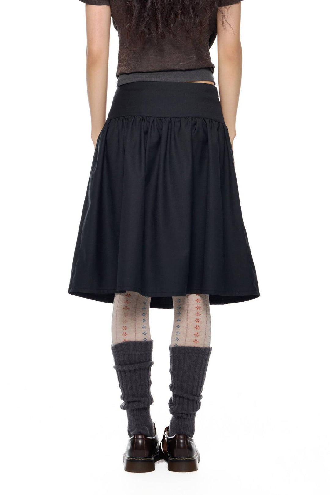 Flowy Panel Midi Skirt