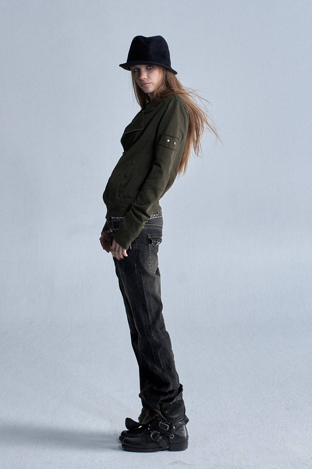 Utility Zip Moto Jacket