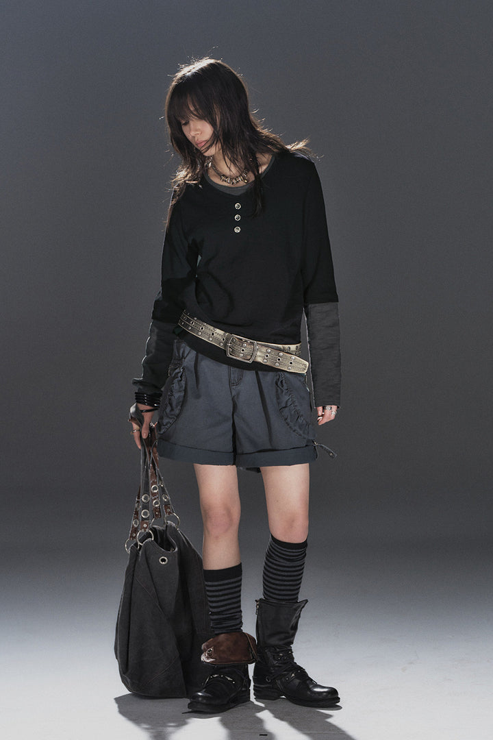 Kyra Layered Shadow Shirt