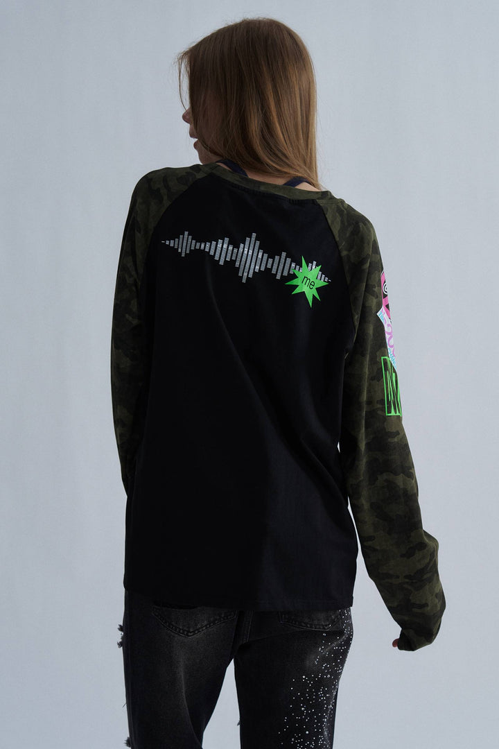 No Signal Camo Longsleeve