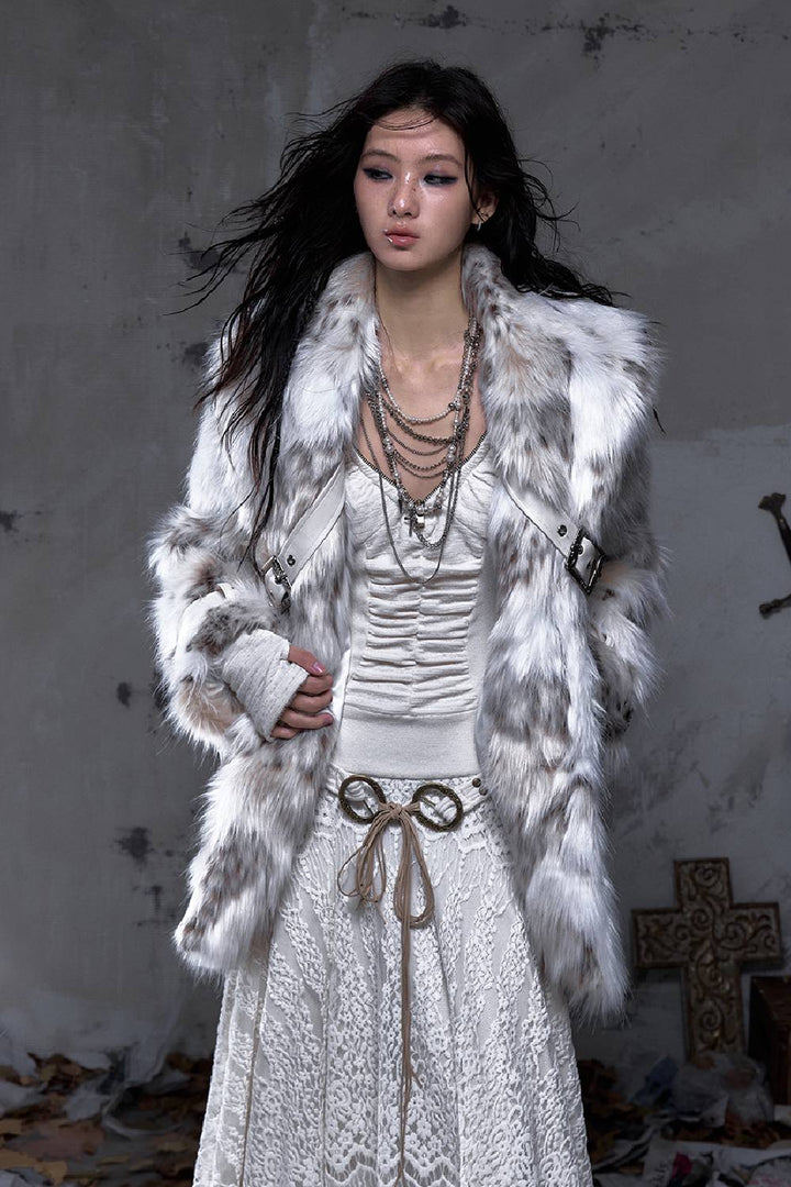 Ivory Relic Fur Coat