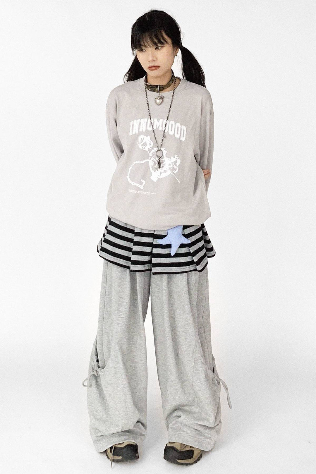 Relaxed Wide Leg Sweatpants