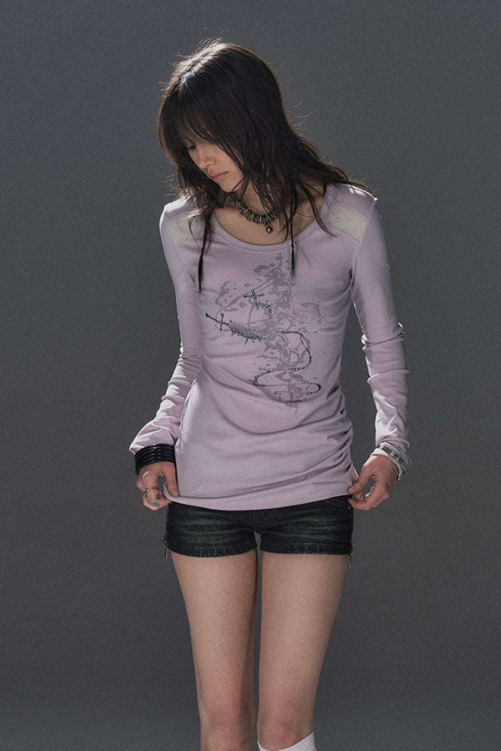 Seryn Slim Crystal Shirt