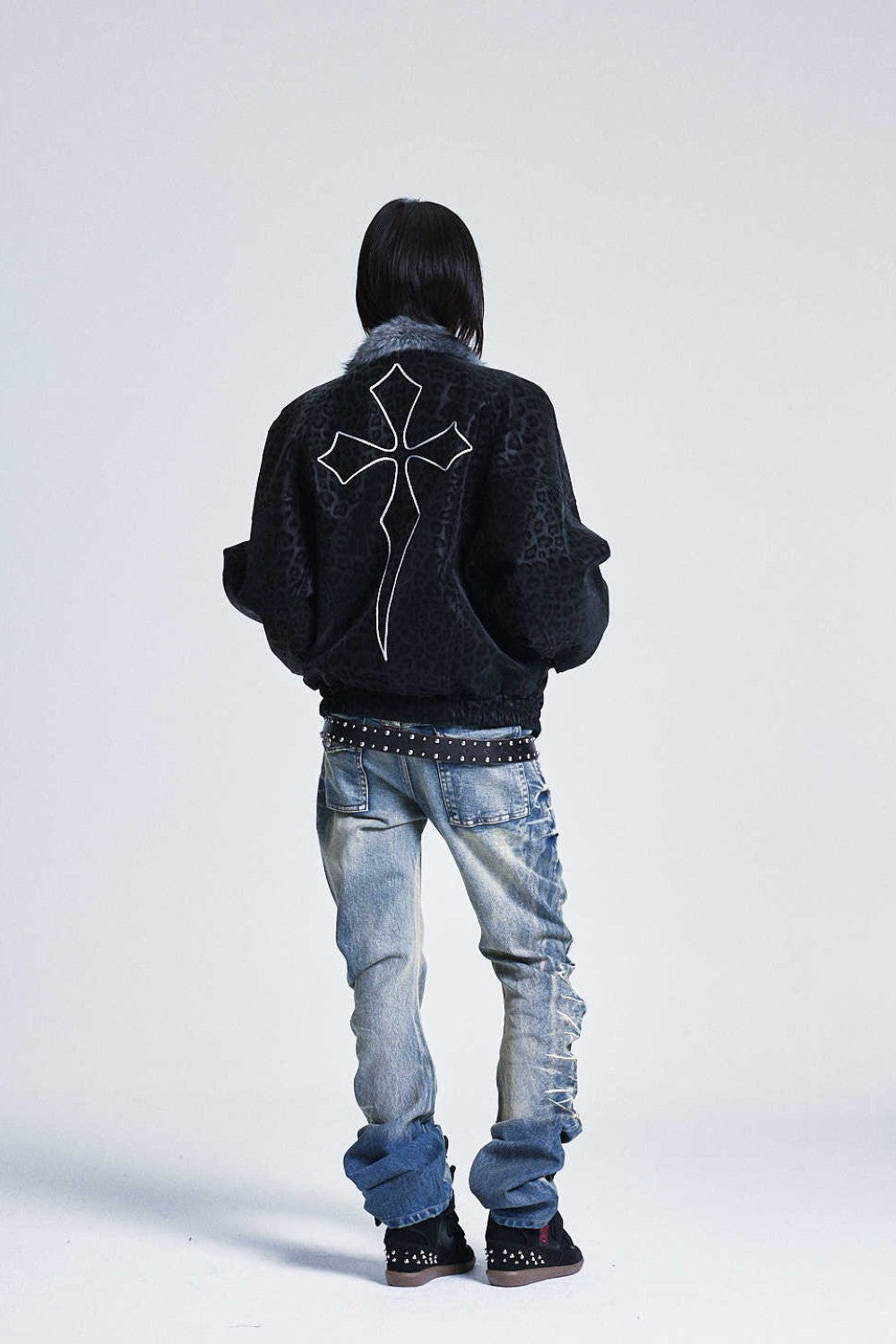 Leopard Royal Cross Jacket