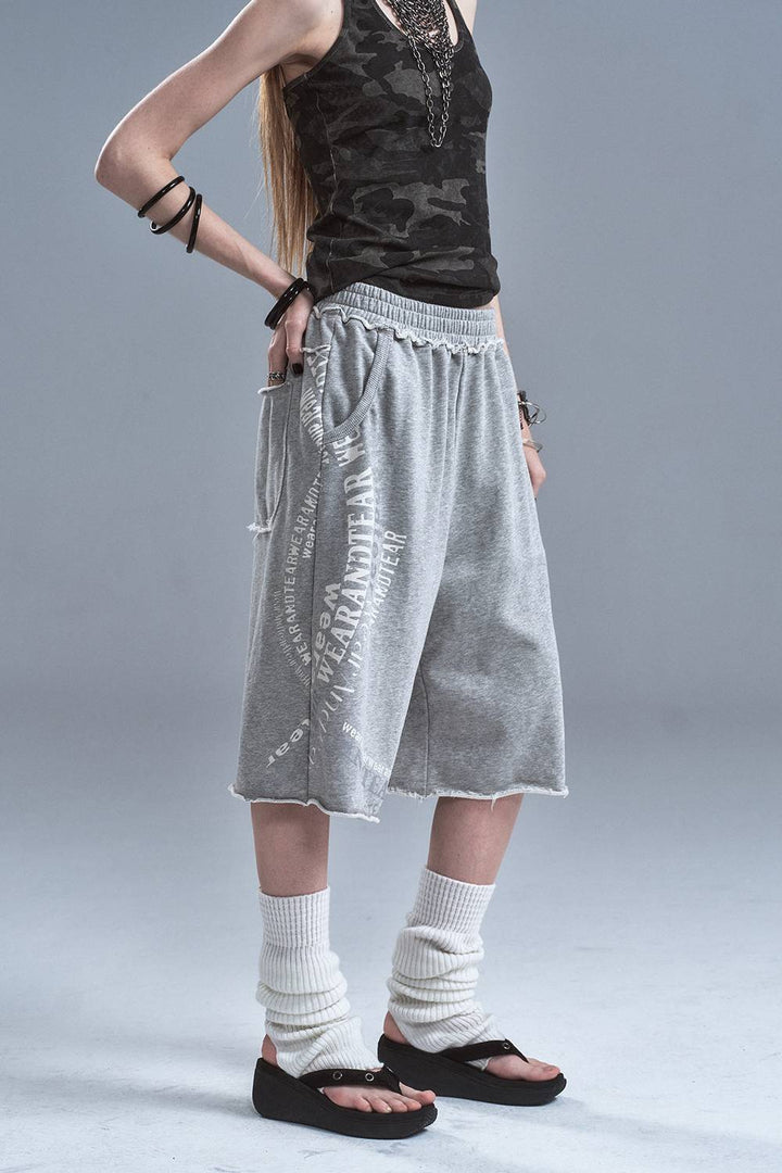 Heather Grey Culottes