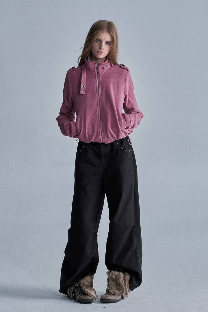 Studded Wide Leg Pants