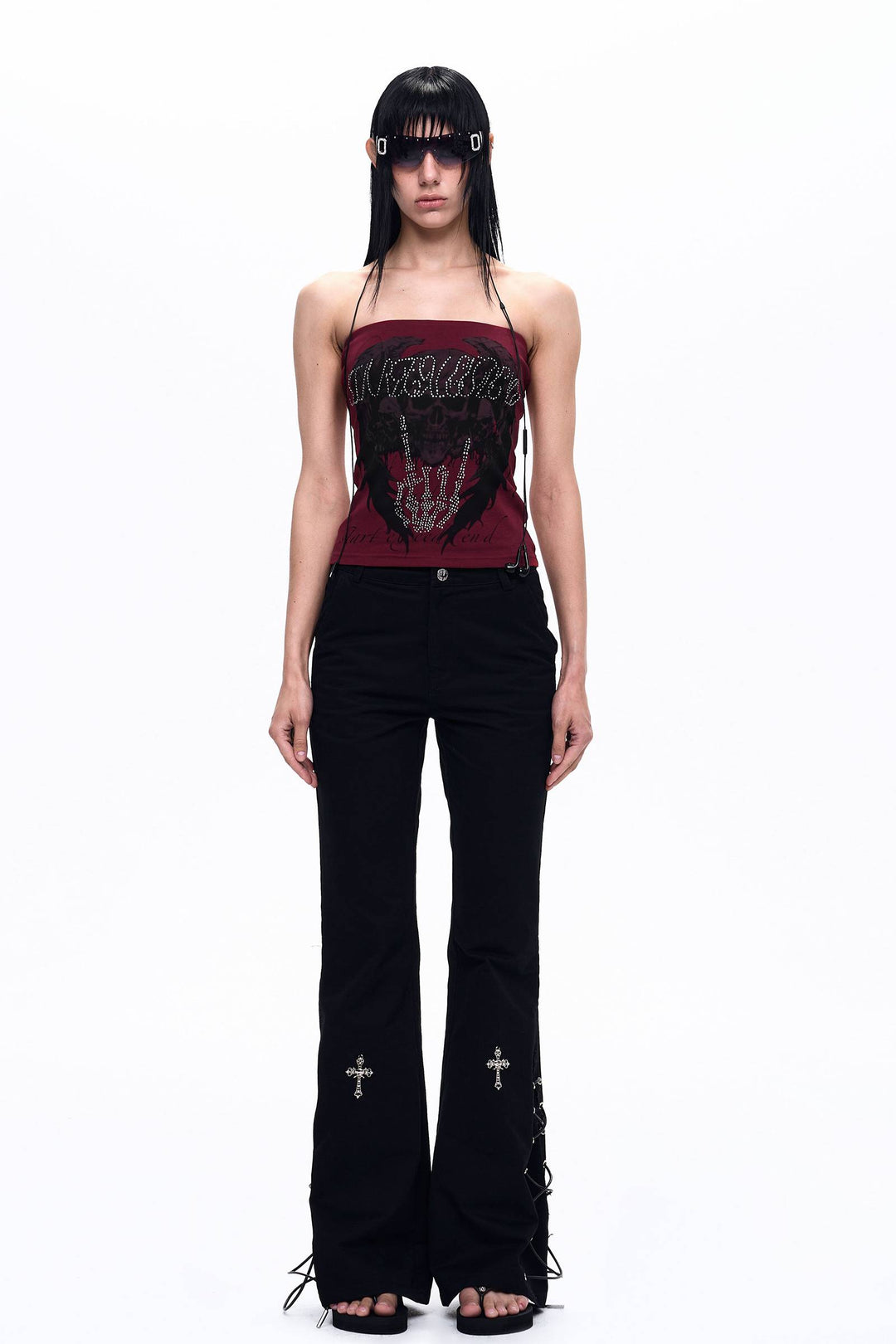 Crystal Skull Tube Top