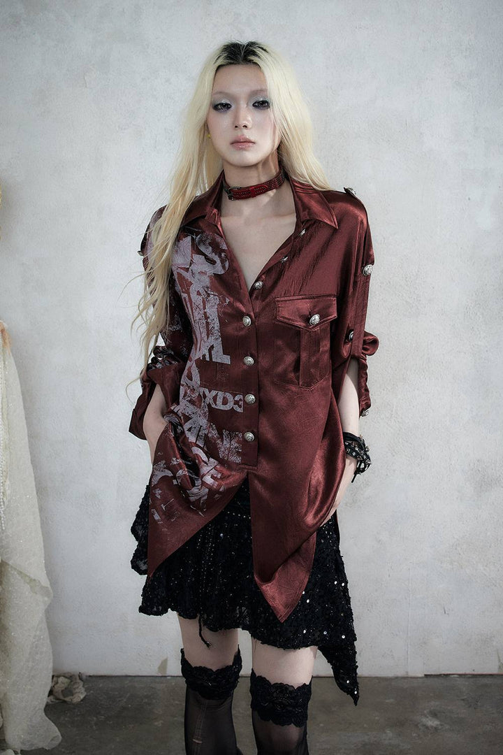 Graphic Oversized Shirt