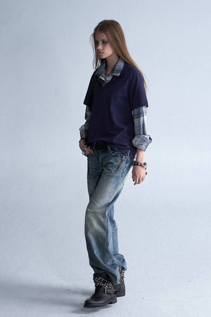Vintage Layer Polo