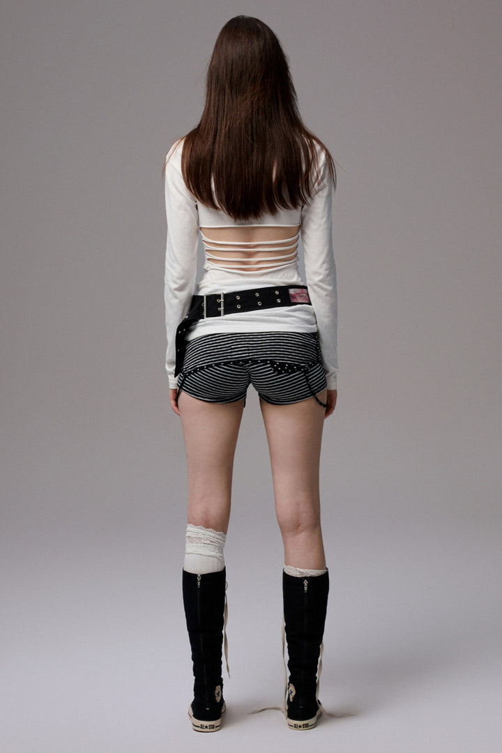 Cleo Cutout Graphic Shirt