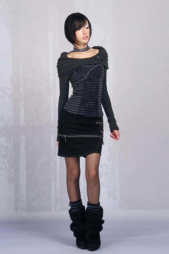 Ivy Convertible Zip Skirt