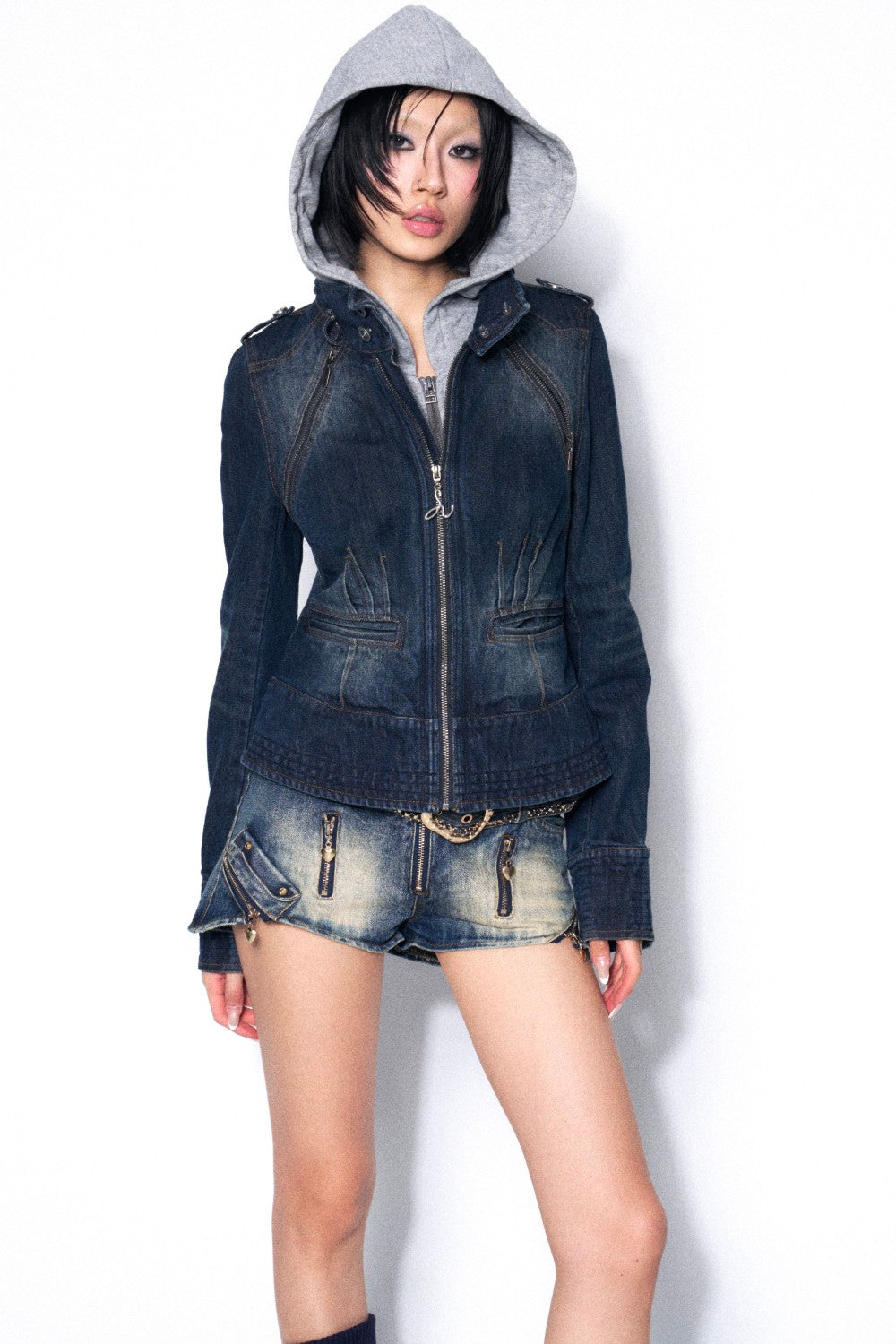 Lila Layered Denim Jacket