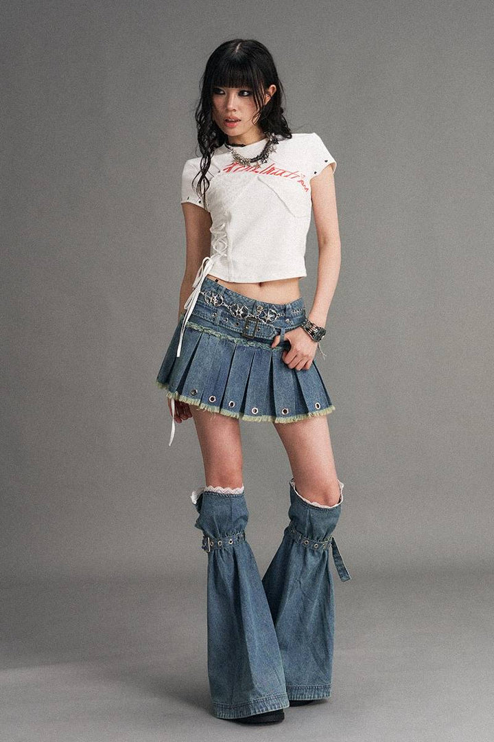 Side Lace Up Top