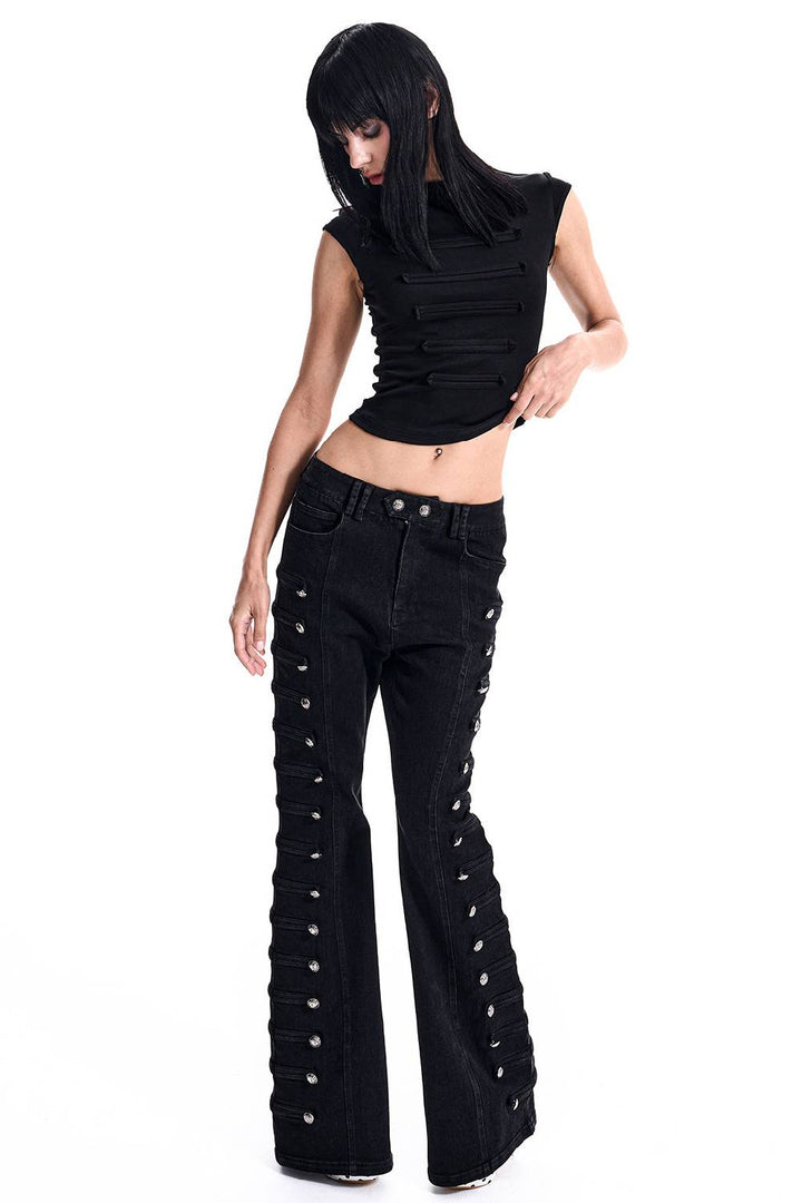 Fitted Loop Detail Top